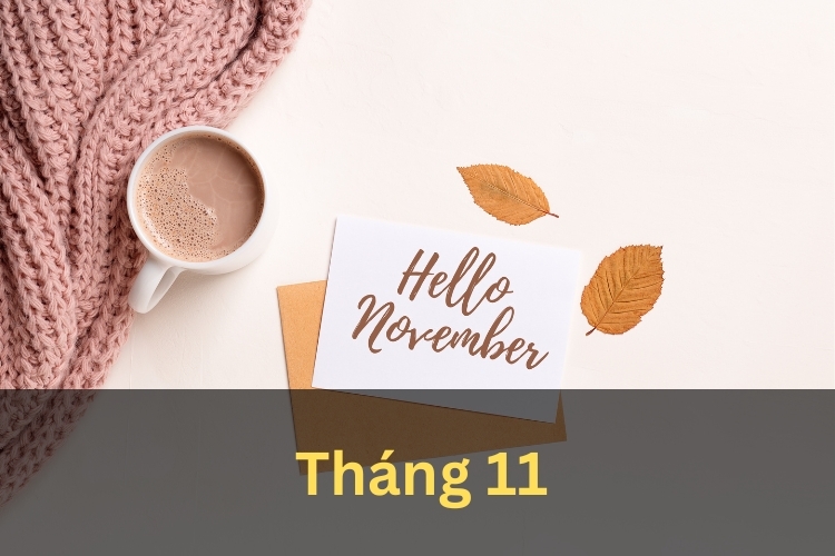 tháng 11 trong tiếng anh