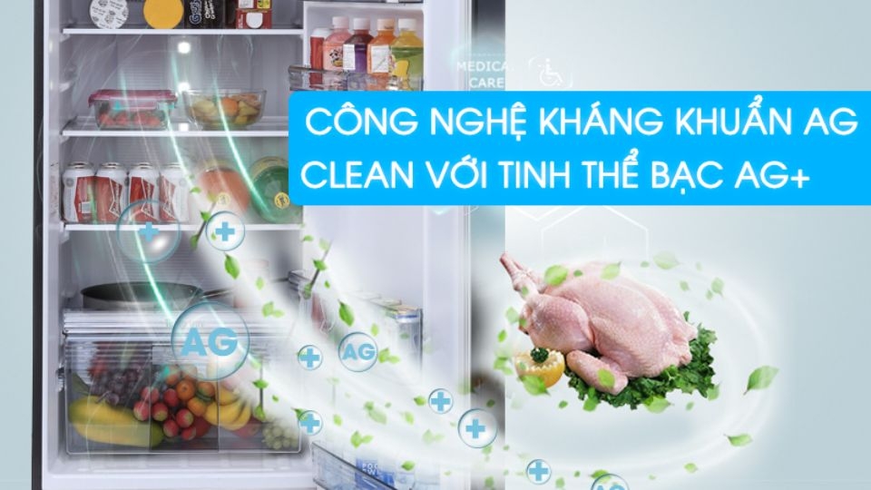 công nghệ kháng khuẩn Ag Clean