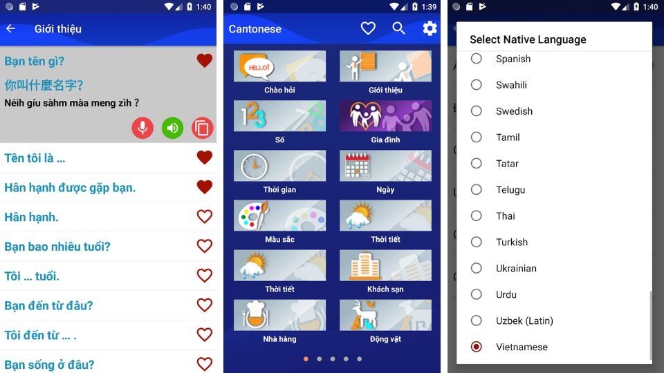 Học tiếng Quảng Đông nhanh hơn