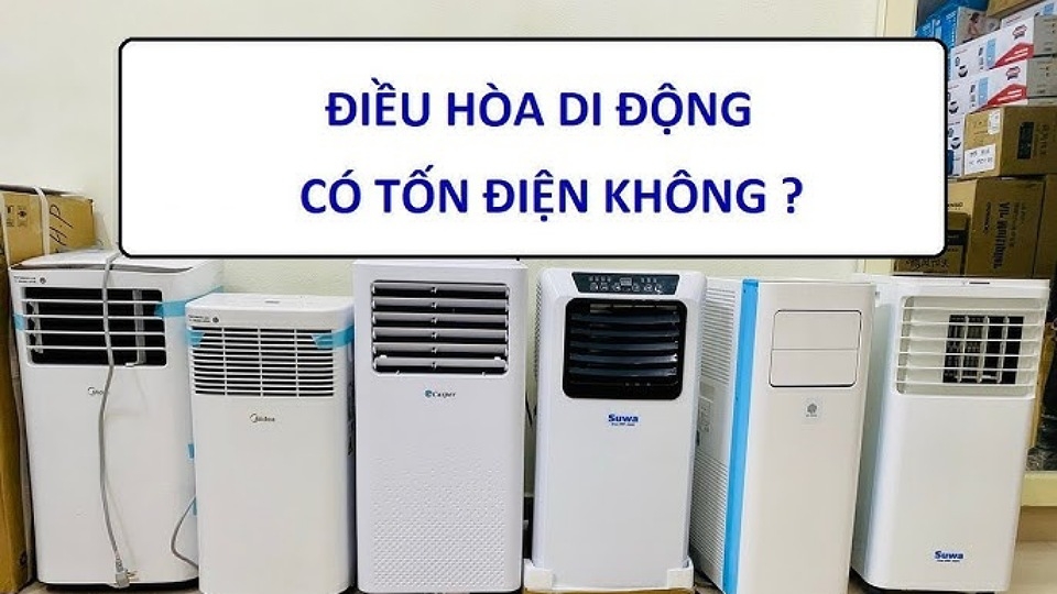 Điều hoà di động gây tốn điện