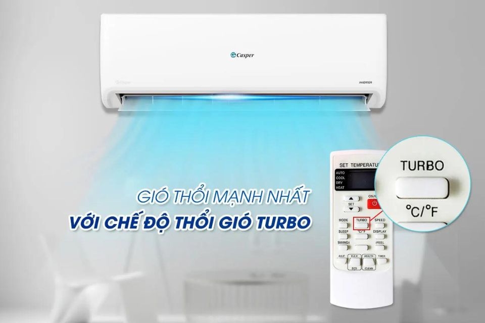 Chế độ Turbo trên máy lạnh 1