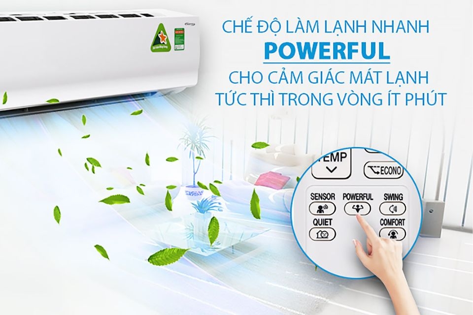 Chế độ Turbo trên máy lạnh 5