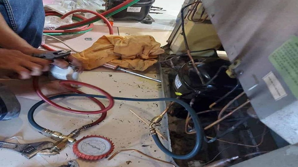 Sửa mô tơ máy nén