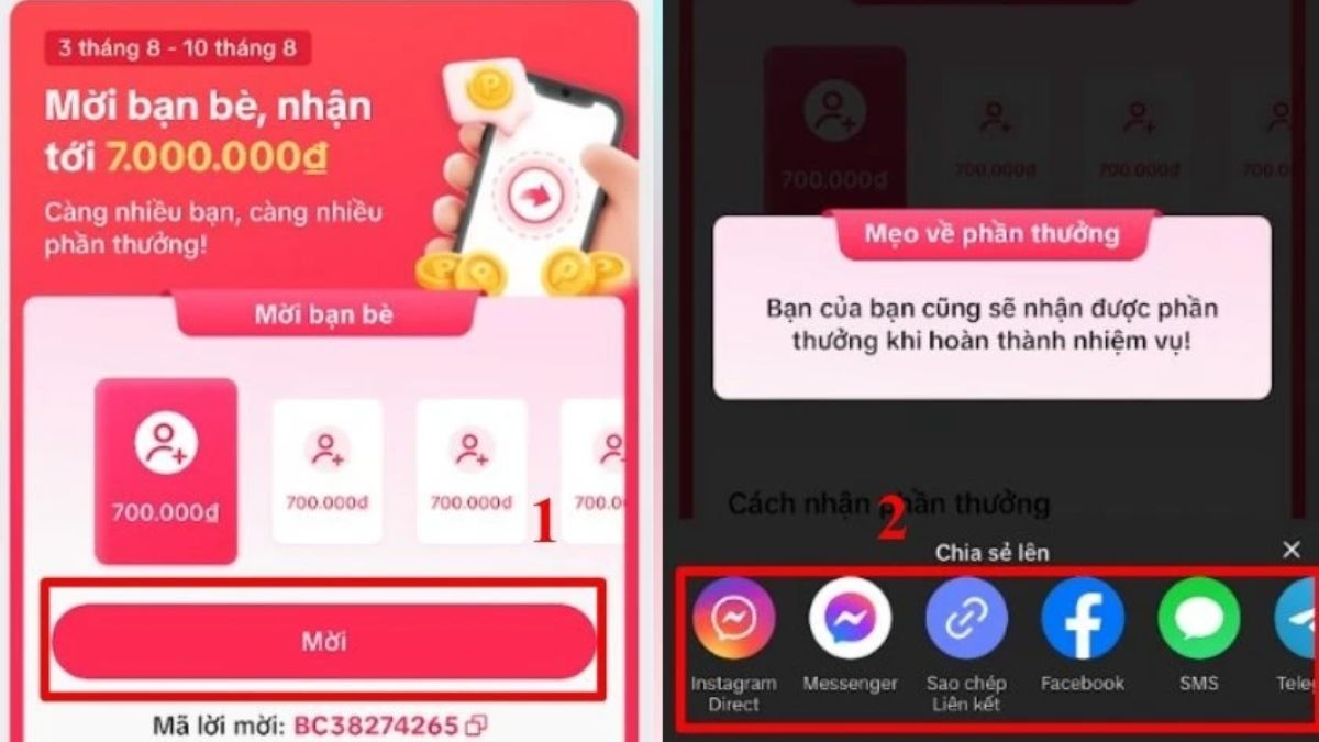 Cách nhập mã mời TikTok nhanh chóng và dễ dàng 2