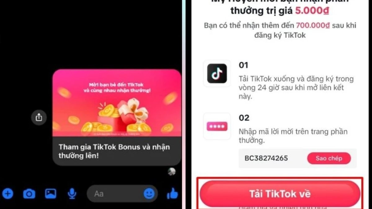 Cách nhập mã mời TikTok nhanh chóng và dễ dàng 3