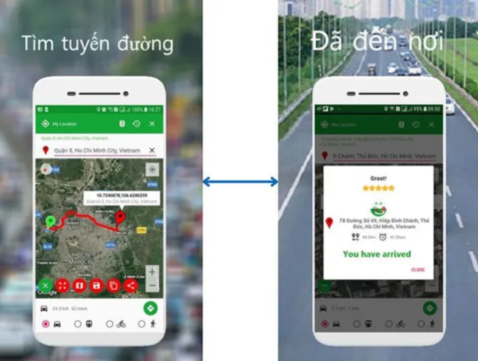 OsmAnd hỗ trợ điều hướng cho người đi bộ chính xác hơn