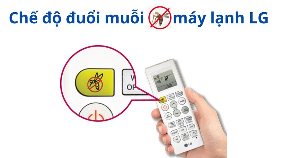 Tính năng xua muỗi