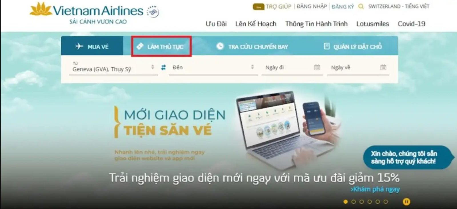 Bật mí 3 cách check in online Vietnam Airlines cực dễ dàng