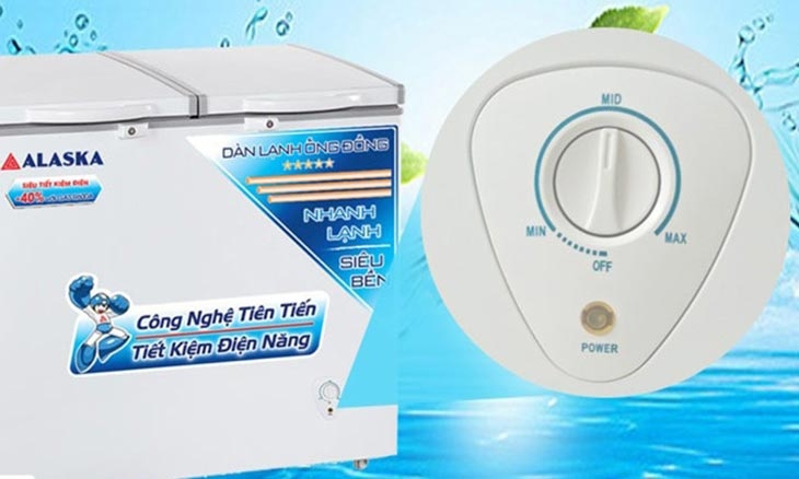 Cách sử dụng tủ đông Alaska hiệu quả nhất là gì? Một số lưu ý khi sử dụng tủ đông Alaska mới mua 6