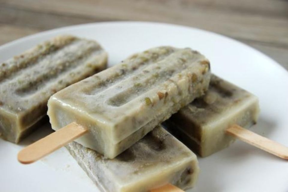 Thành phẩm kem đậu xanh