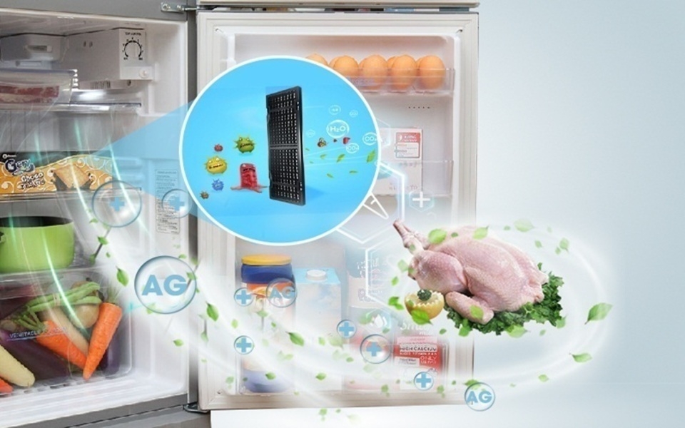 Công nghệ khử mùi và khử vi khuẩn tủ lạnh
