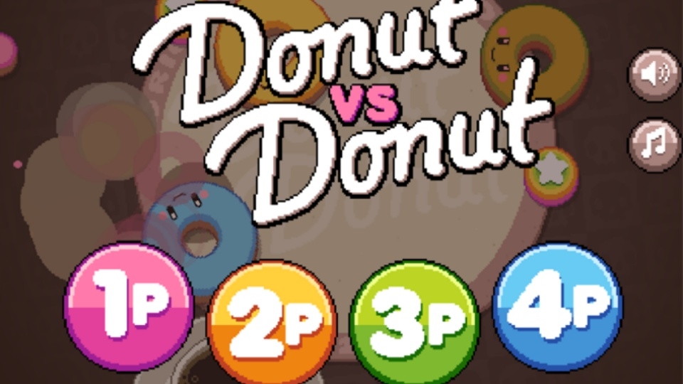 Cuộc chiến Donut có tạo hình những chiếc bánh vui nhộn