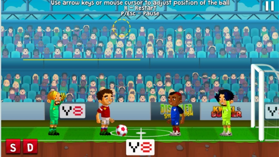 Đá bóng Kwiki có thể chơi cùng lúc đến 4 người