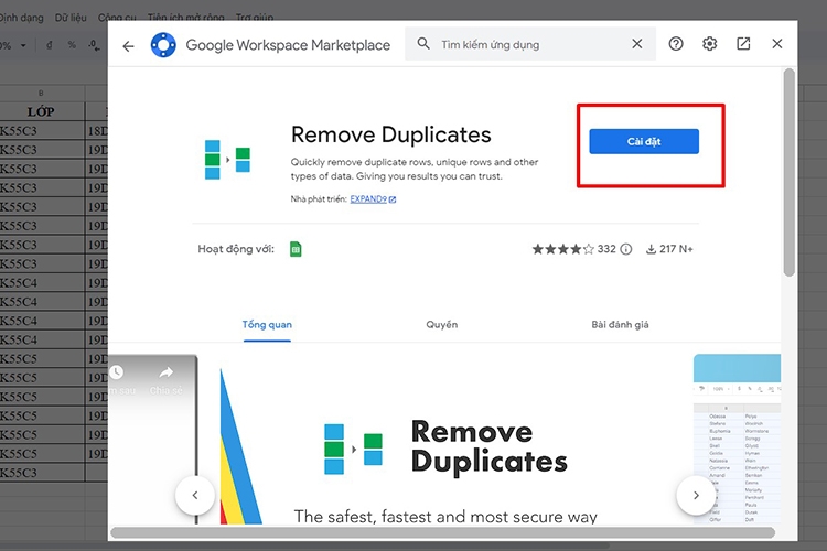Cách lọc trùng trong Google Sheets (Hình 19)