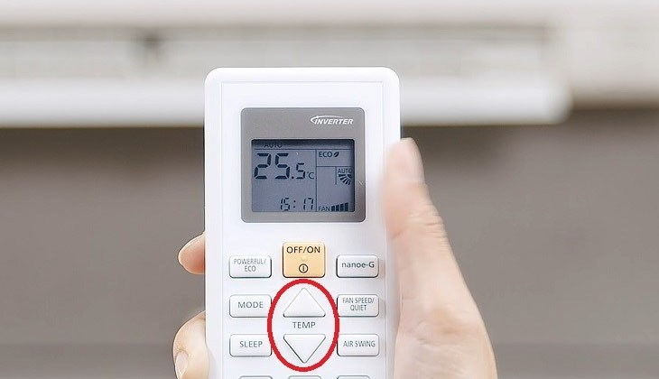 Hướng dẫn chi tiết cách sử dụng điều khiển điều hòa Inverter - hình 4