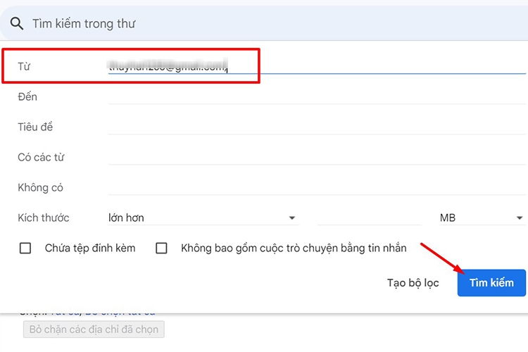 Cách xóa email trên điện thoại, máy tính (hình 10)