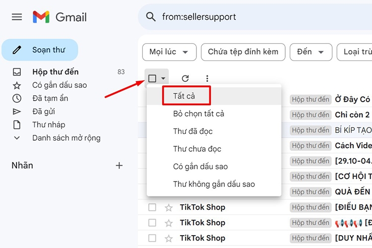 Cách xóa email trên điện thoại, máy tính (hình 11)