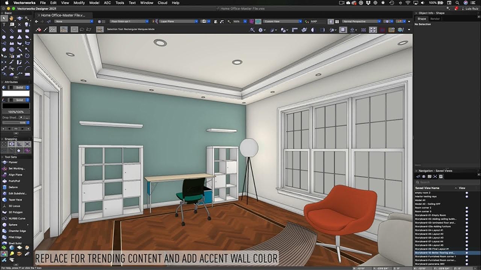 Vectorworks Interior Design