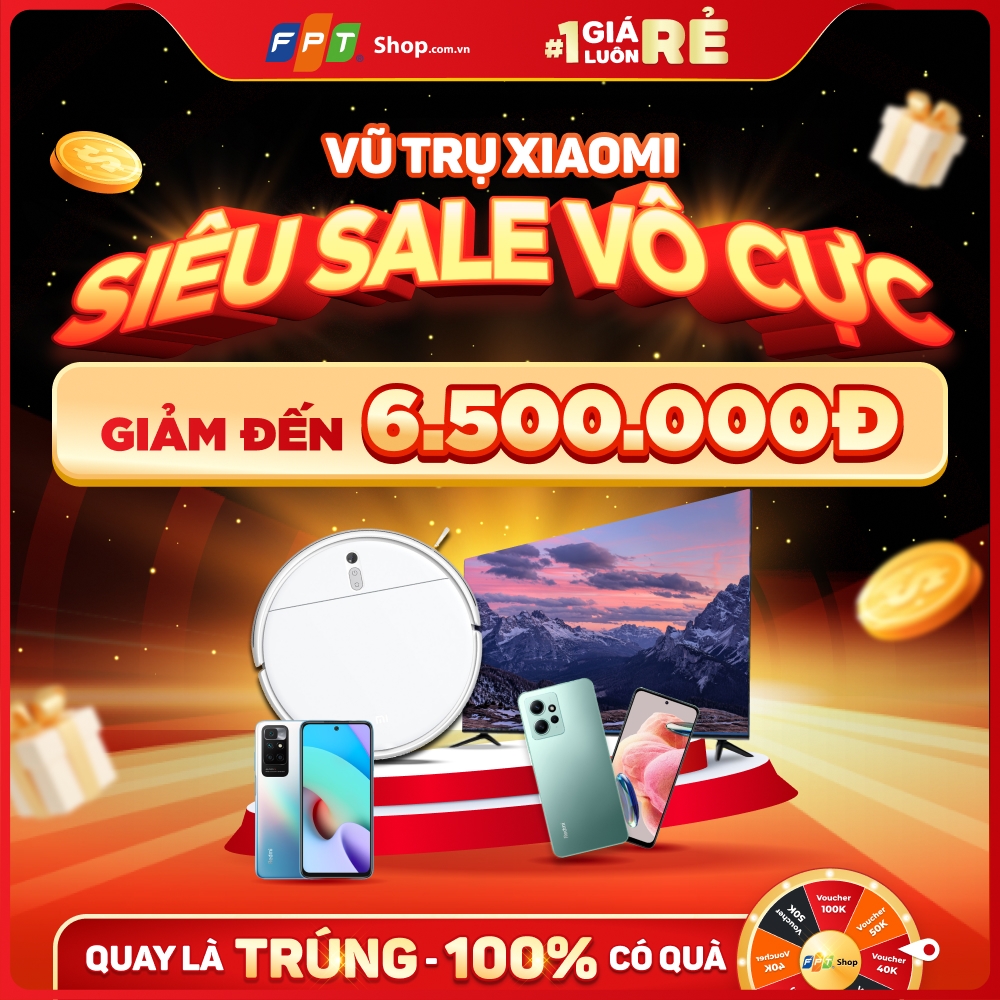 Tuần lễ Xiaomi sale lớn: Quay là trúng - 100% có quà! 1
