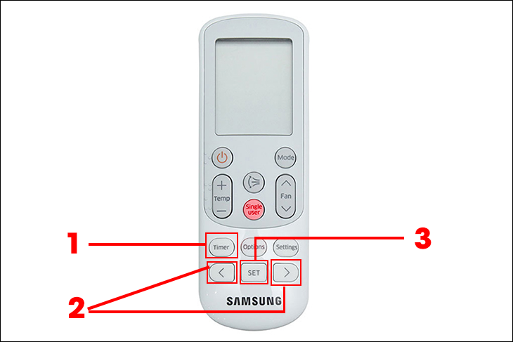 hẹn giờ điều hòa samsung 1