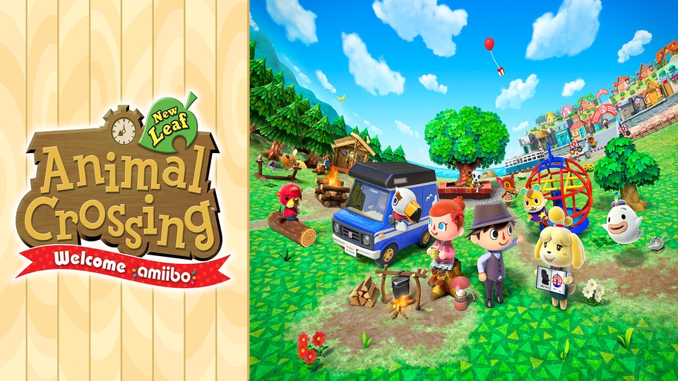 Thế giới đầy màu sắc của game Animal Crossing New Leaf