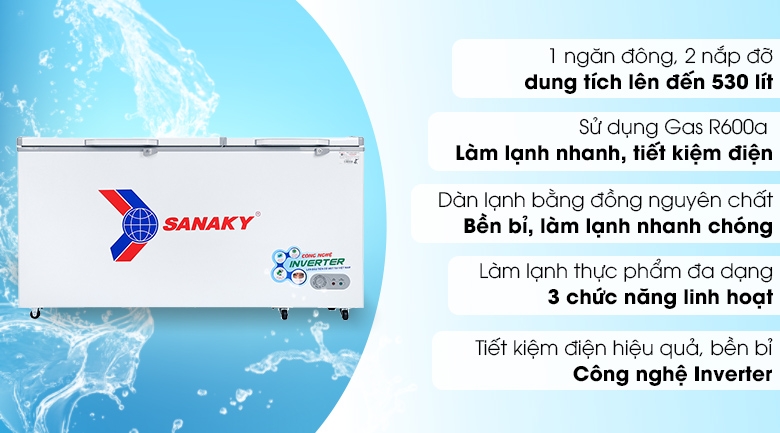 tủ đông trên 450 lít - Ảnh 1