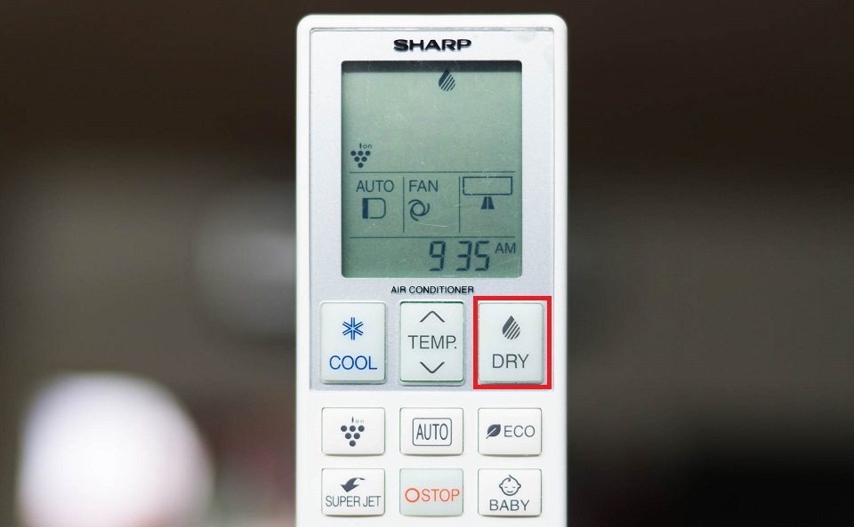 Chuyển sang chế độ Dry