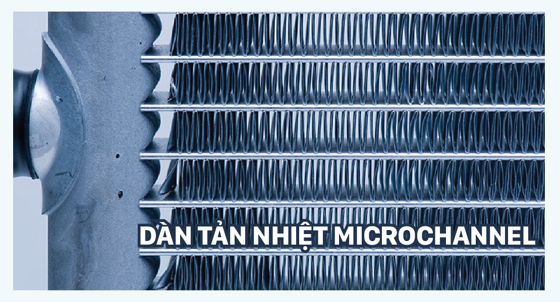 Tản nhiệt chống ăn mòn Microchannel là gì? Tìm hiểu dàn tản nhiệt này trên máy lạnh Daikin 2