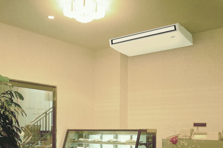 Máy lạnh áp trần có thiết kế nhỏ gọn cùng hiệu năng vượt trội