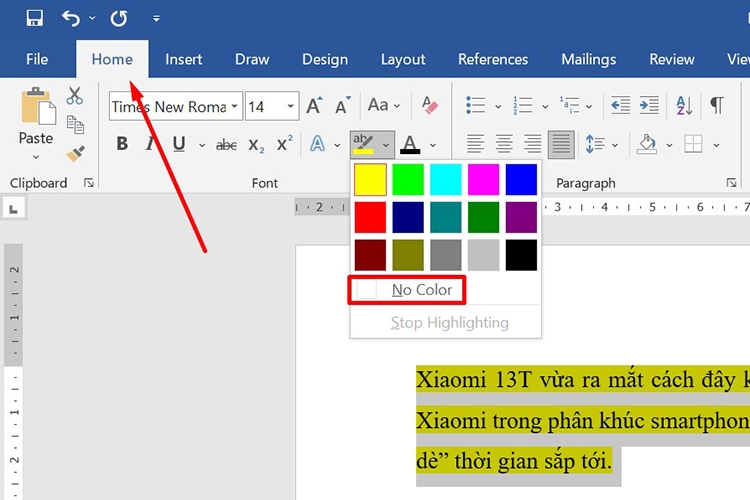 Hướng dẫn cách đổi màu chữ trong Word (hình 11)