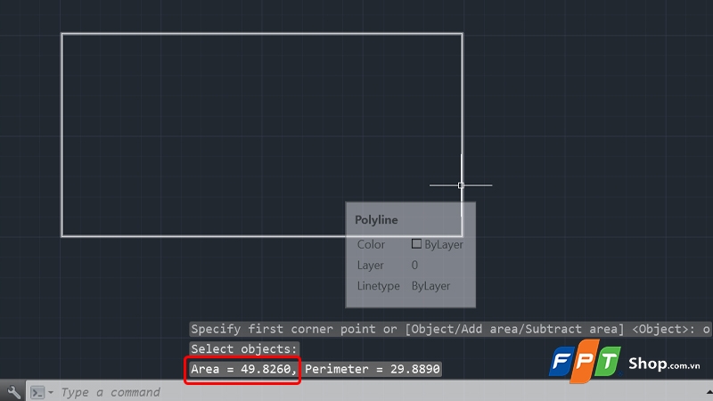 đo diện tích S nhập AutoCAD - hình 5