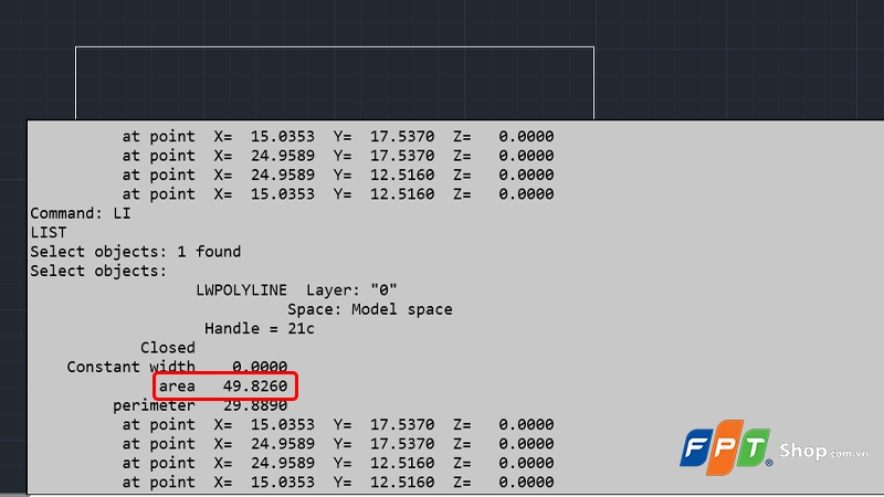 đo diện tích S nhập AutoCAD - hình 8