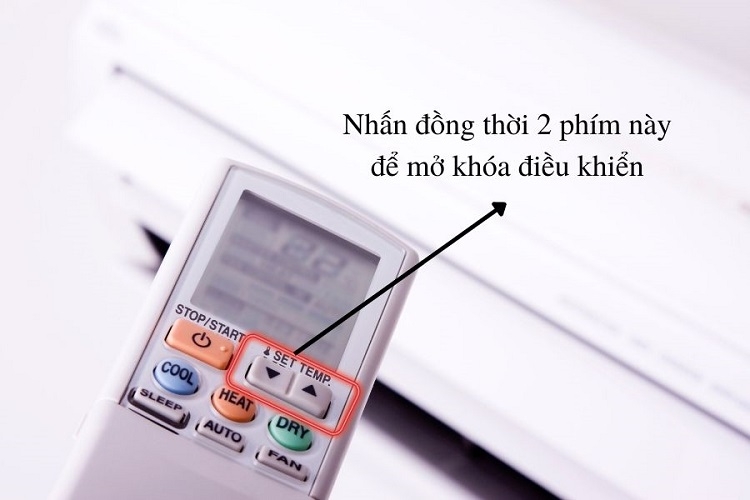 Cách khóa điều khiển điều hòa casper nhanh chóng và dễ dàng 2