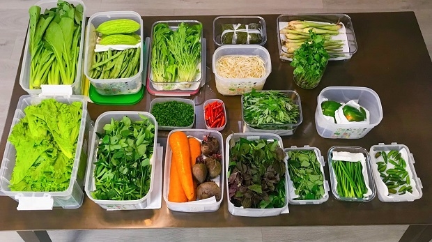 để rau trong tủ lạnh bị nát 5