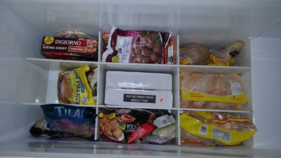 Tủ đông có nhiều ngăn