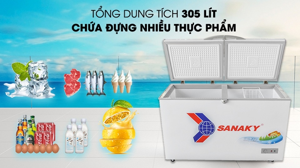 Tủ đông đa dạng công năng