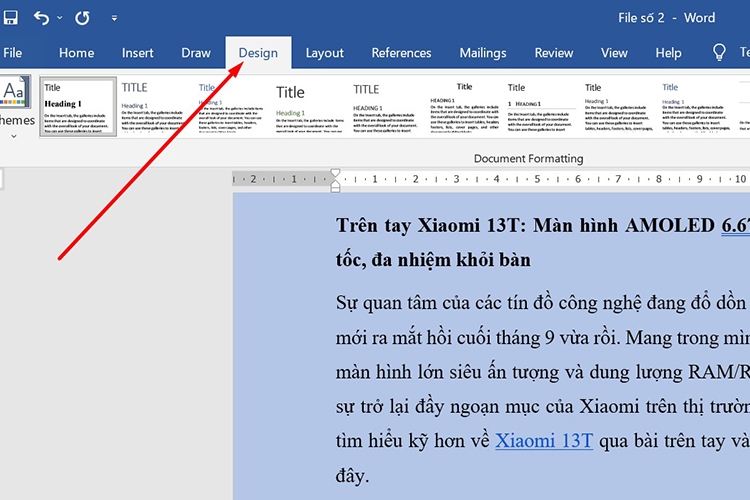 Hướng dẫn cách xóa màu nền chữ trong Word (hình 12)