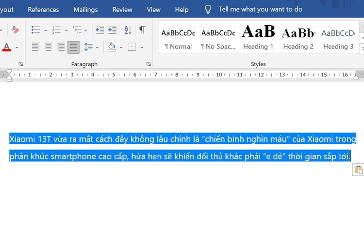 Hướng dẫn cách xóa màu nền chữ trong Word (hình 2)