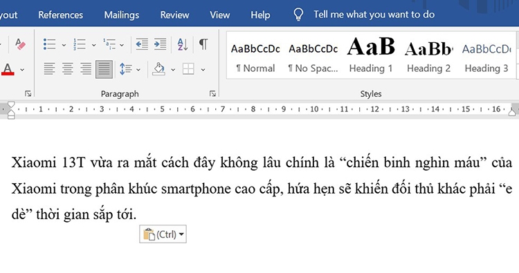 Hướng dẫn cách xóa màu nền chữ trong Word (hình 4)