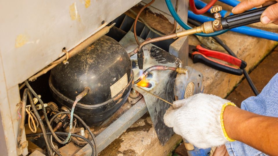 các bước thay gas