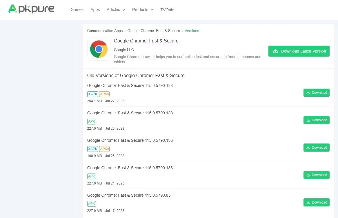 cài google chrome cho android tivi - hình 4