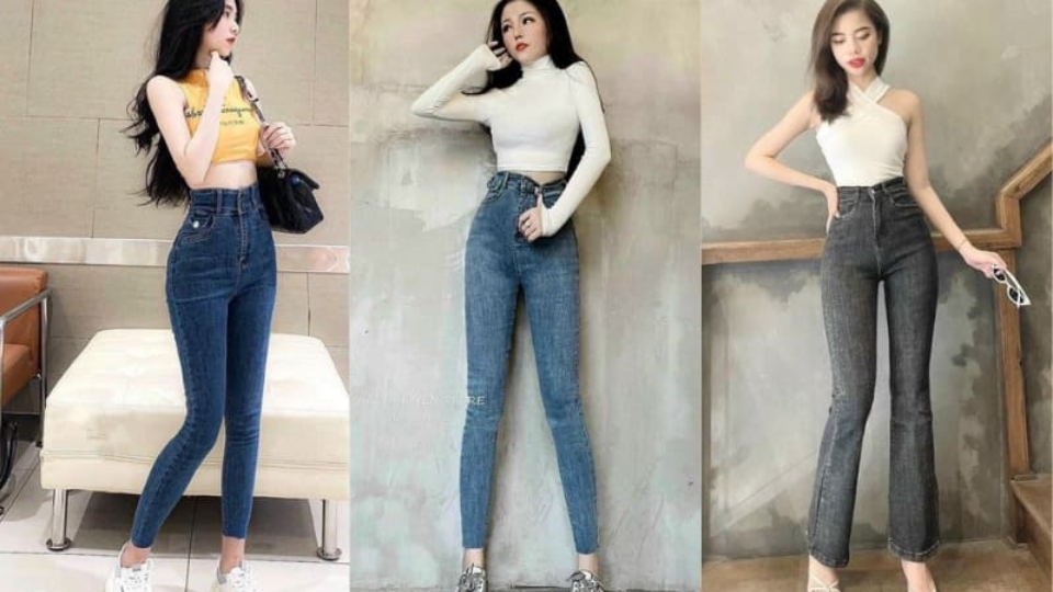 Quần bò nữ size M bao nhiêu kg mặc vừa?