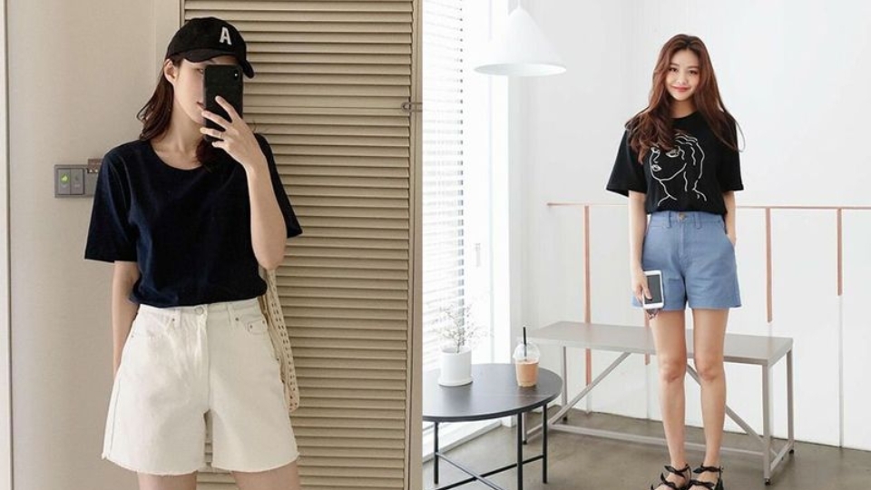 Áo thun nữ size M bao nhiêu kg mặc vừa vặn?