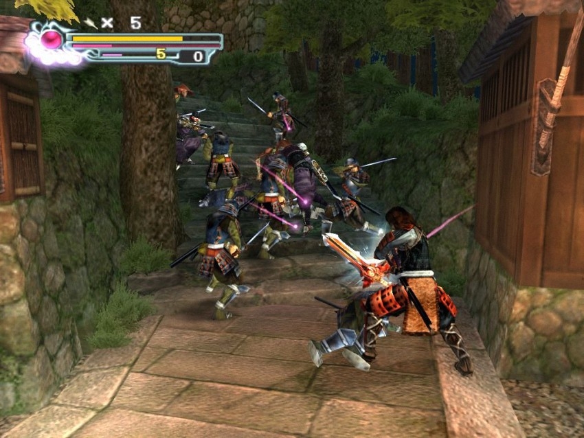 Onimusha 3: Demon Siege được phối hợp giữa nhiều yếu tố hành động, phiêu lưu và giải đố