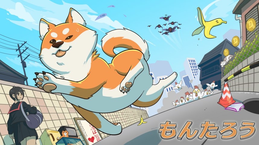 Đồ họa 2D của Montaro tuy đơn giản, nhưng sự nghịch ngợm của chú cún chính là điểm mạnh thu hút