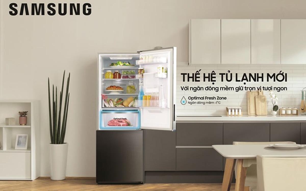 tủ lạnh samsung ngăn đá dưới - hình 2
