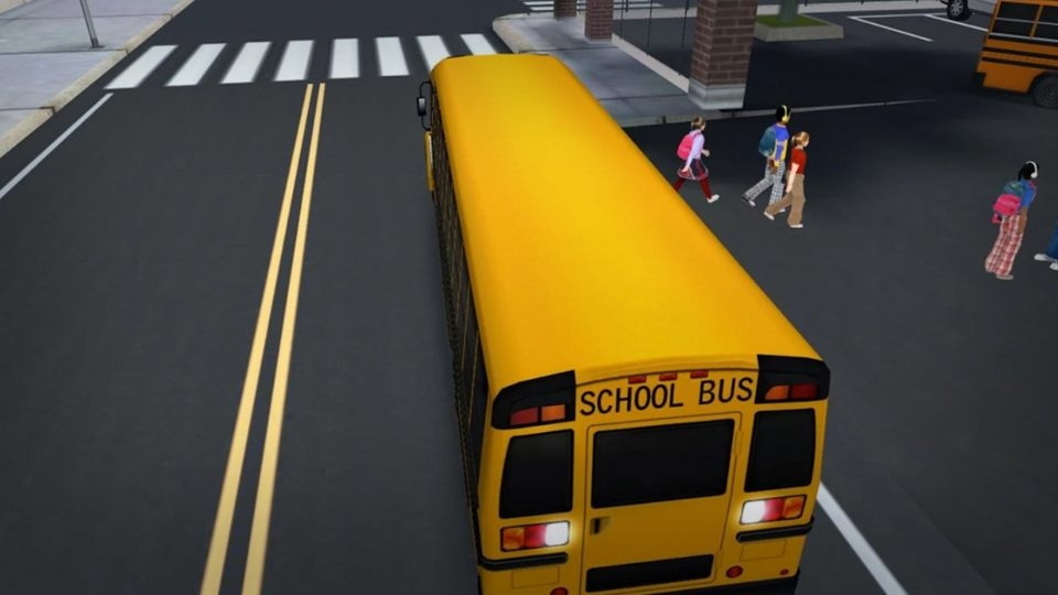 School Bus Simulator - Driving Simulator Games cho bạn trải nghiệm công việc của tài xế đưa đón học sinh