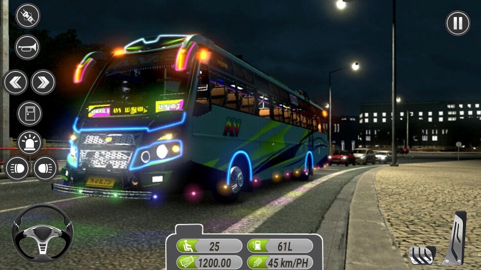 Game Coach Bus simulator không có luật giao thông