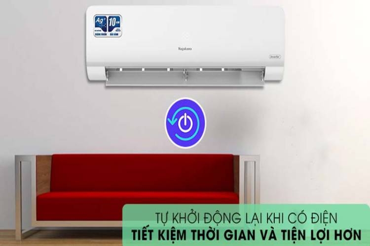 Hình ảnh máy lạnh Nagakawa Inverter 12000Btu 1 Chiều