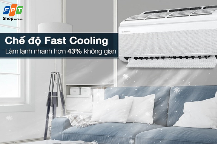 Công nghệ Fast Cooling làm lạnh nhanh hơn tới 43%